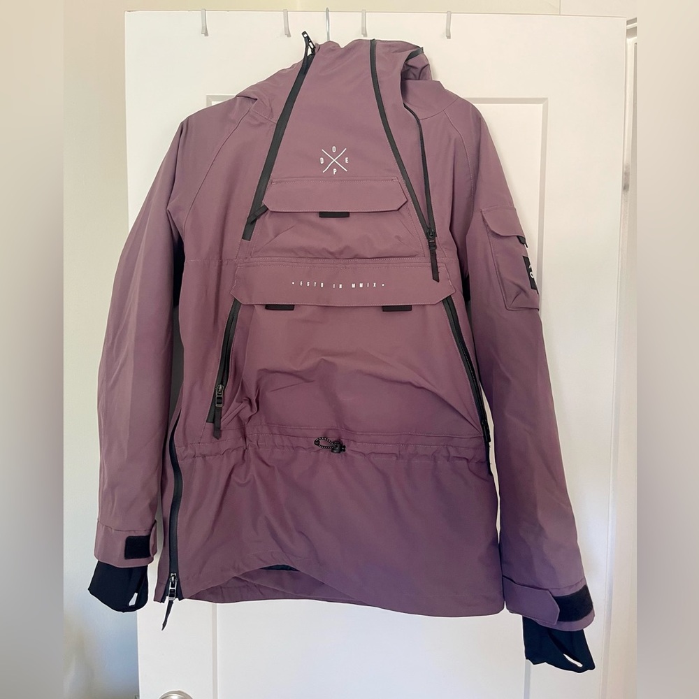 Dope Snow Akin Women’s Ski/Snowboard Jacket in Faded Grape, Size Medium